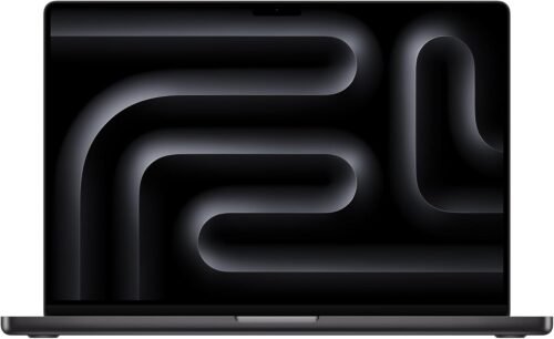 Apple MacBook Pro Laptop, 18-core CPU, 40-core GPU, standard 16.2-inch display, 128GB of unified memory, 2TB space black design characterize the with M5 Max