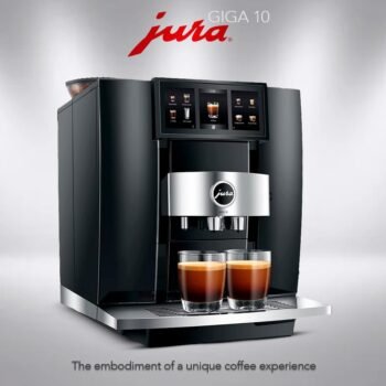 Diamond Black Jura GIGA 10 Automatic Espresso Machine Bundle