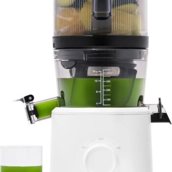 Nama J2: White, Hands-Free, Cold Press Juicer