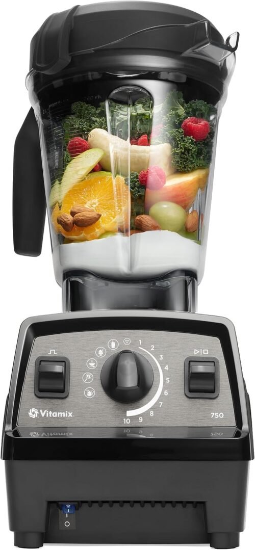 Professional-Grade Vitamix Propel Series 750 Blender, Four Programs, Black