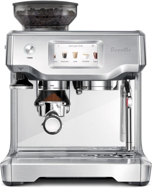 Brushed stainless steel Breville BES880BSS Barista Touch Espresso Machine